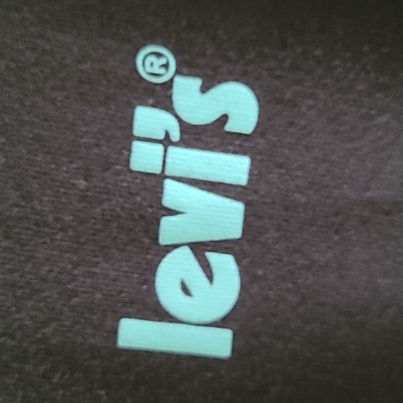 LEVIS BRAND SIGNATURE WOMEN'S BLACK LONG SLEEVE SWEATSHIRT SIZE XL - Picture 2 of 16